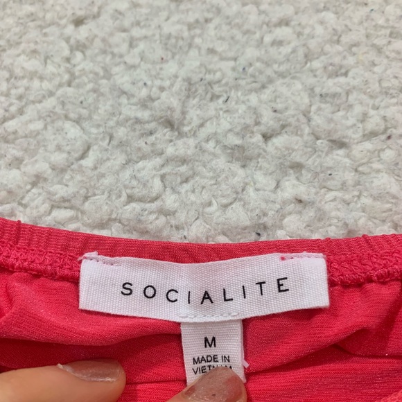 Socialite embellished keyhole multi strap tank O - Picture 5 of 6